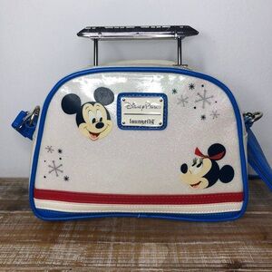 Disney Loungefly 50th Anniversary Contemporary Resort Monorail Crossbody Bag